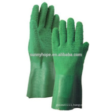 30cm crinkle latex coated long garden gloves